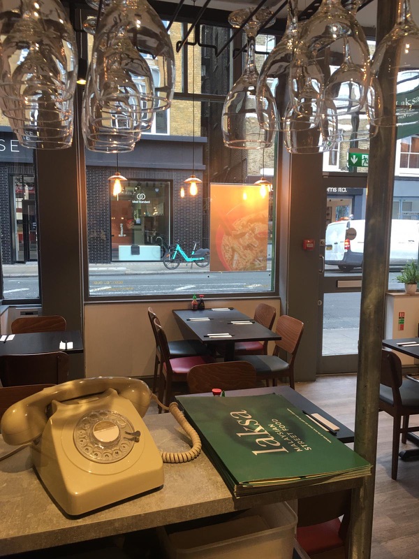A birthday party laid on at Laksa, Clerkenwell