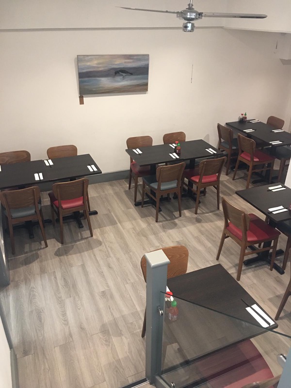 Corporate event seating at Laksa, Clerkenwell